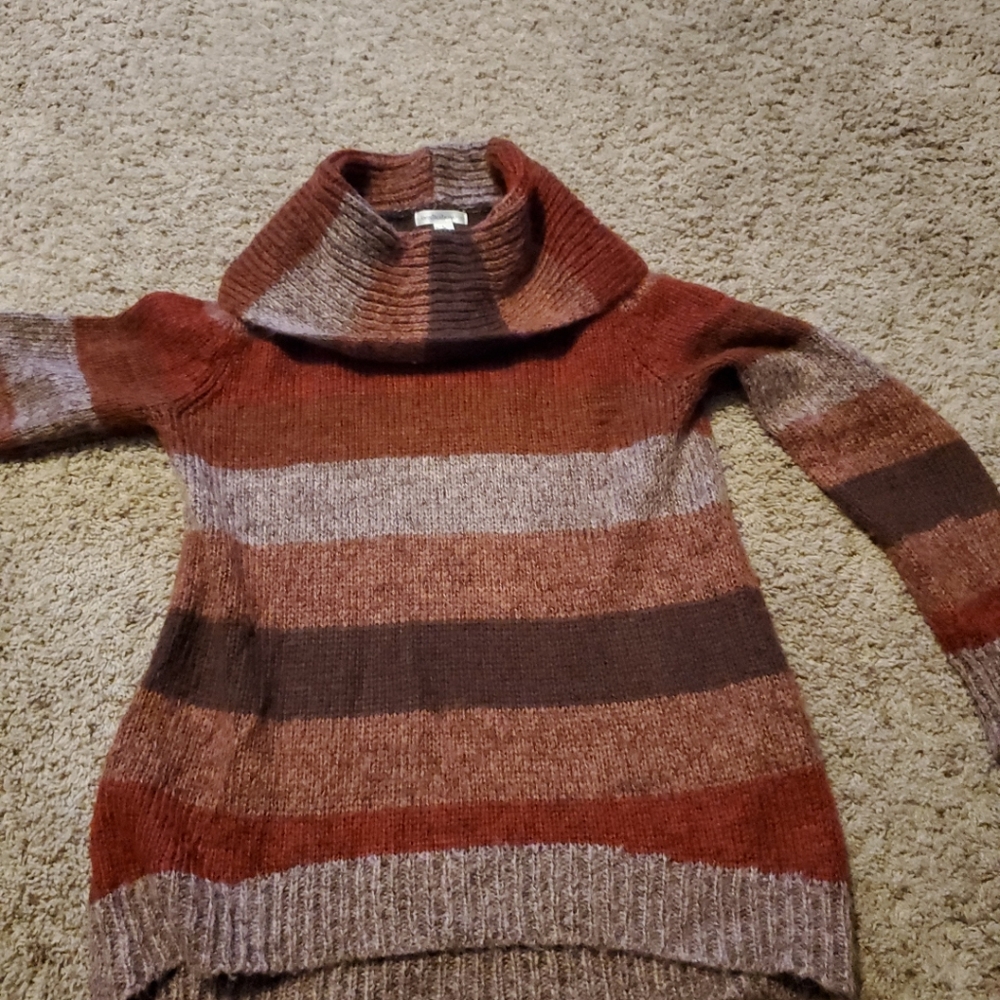 John Paul Richard acrylic striped sweater Large